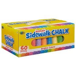 PAAZA 60pc. Sidewalk Chalk