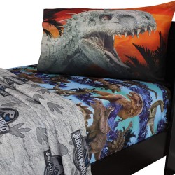 3pc Jurassic World Twin Bed...