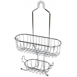 PAAZA Shower Caddy, Chrome