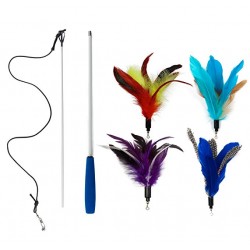 PAAZA Cat Toys Feather...