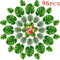 96 Pcs Tropical Party...