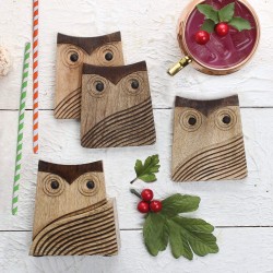 Set of 4 - Wooden Coasters...